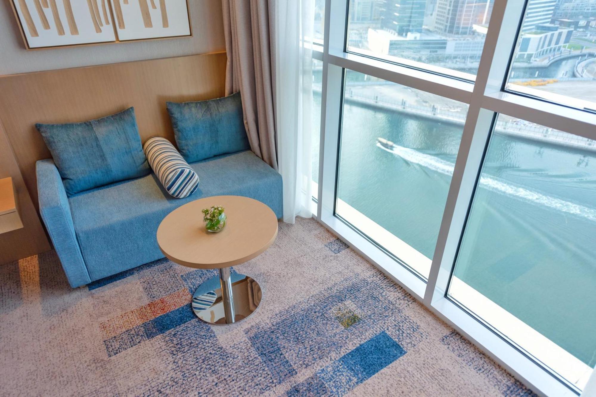 Premium Kamer - Uitzicht op Dubai Canal met Gratis Toegang tot het Privéstrand van het Hotel in Palm - Jumeirah
