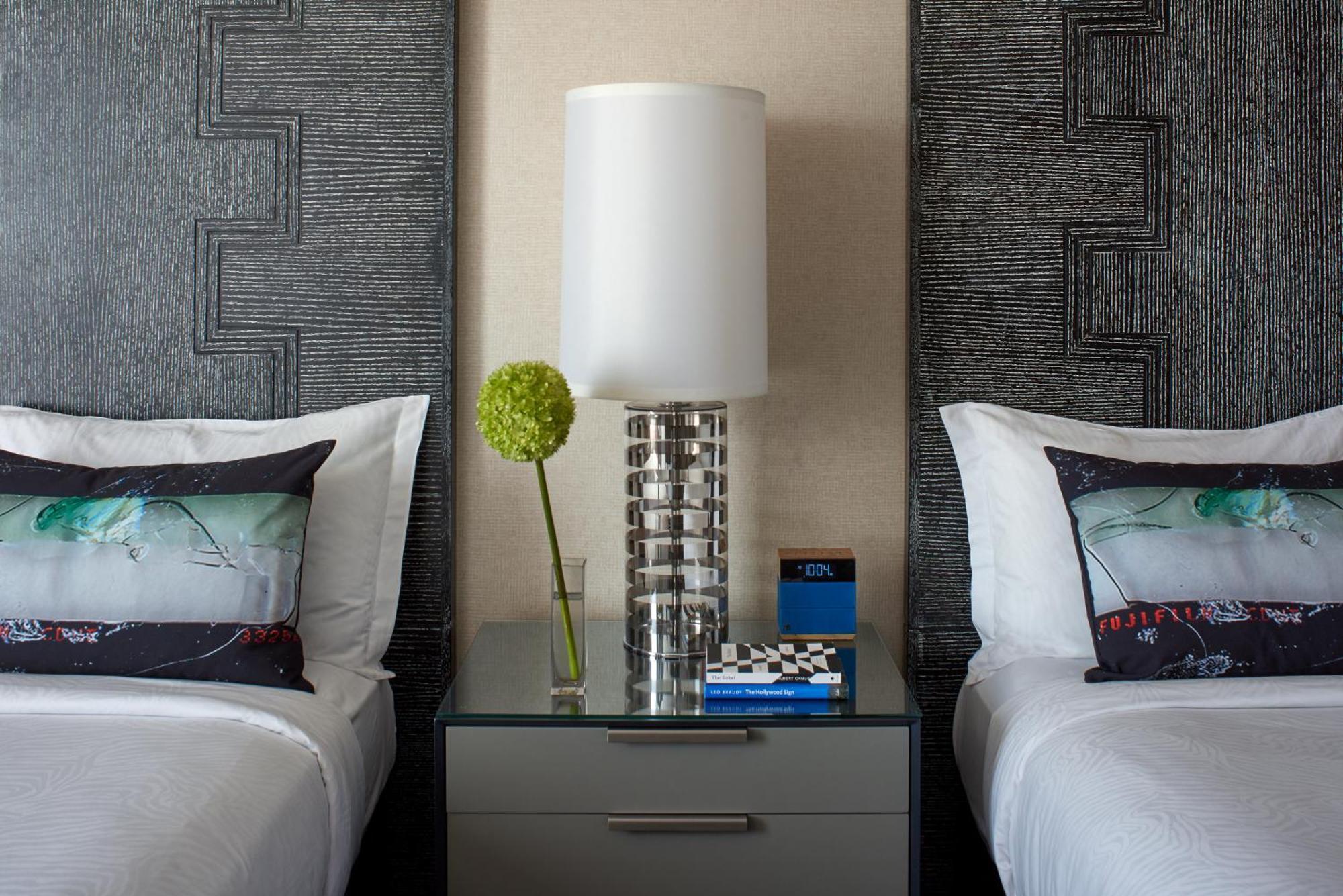 Essential Double Room with Two Double Beds and Skyline View