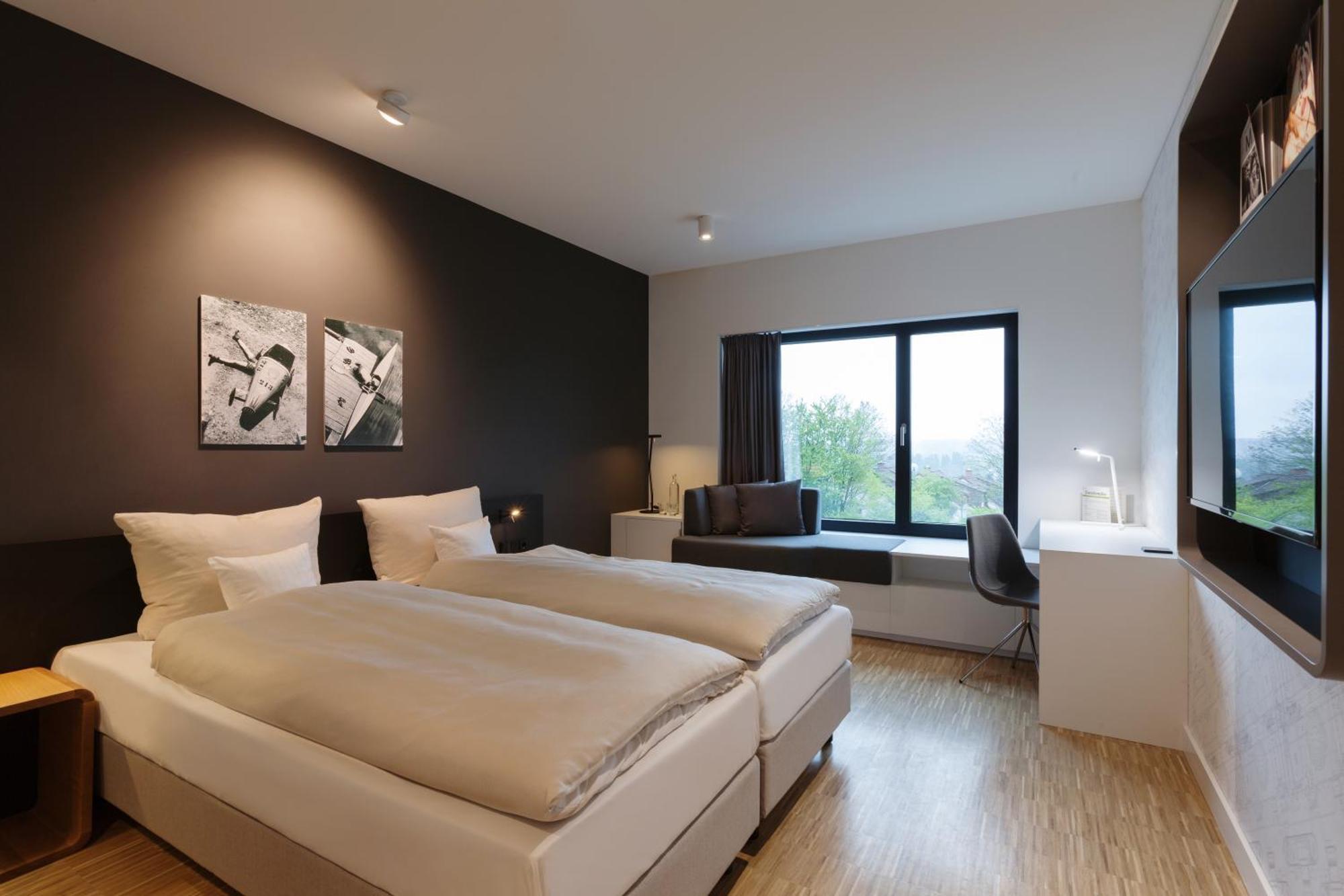 Kamer voor mindervaliden met 2 eenpersoonsbedden