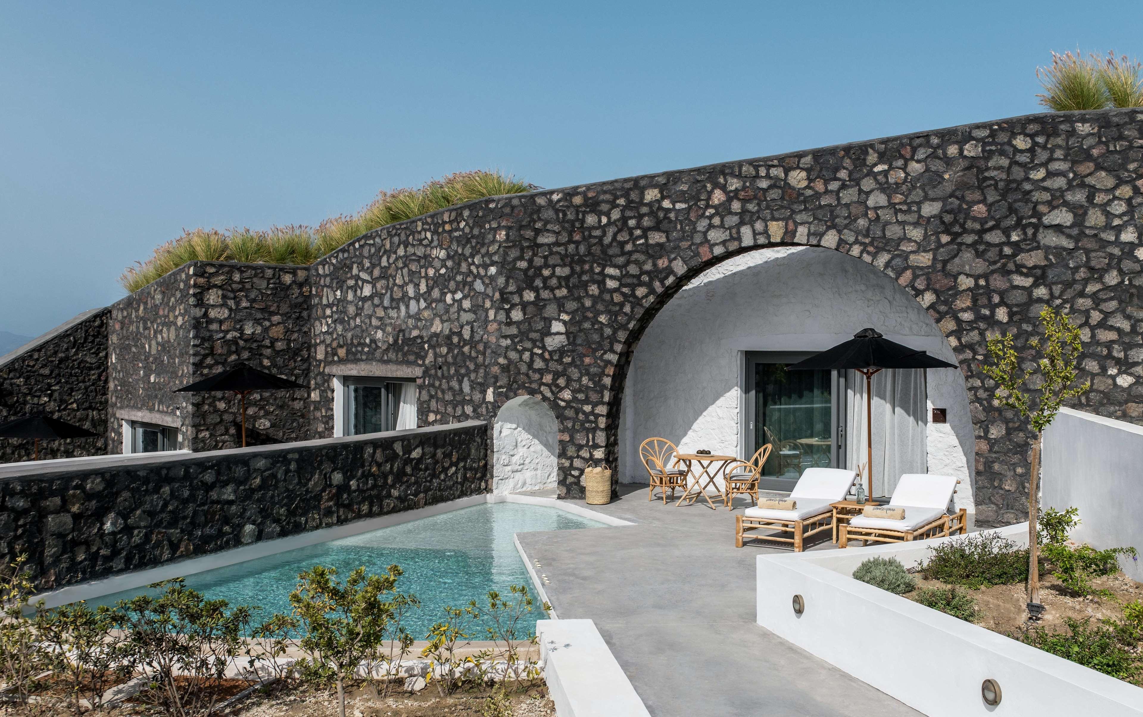 Suite avec Piscine ou Bain à Remous - Vue Partielle sur Mer