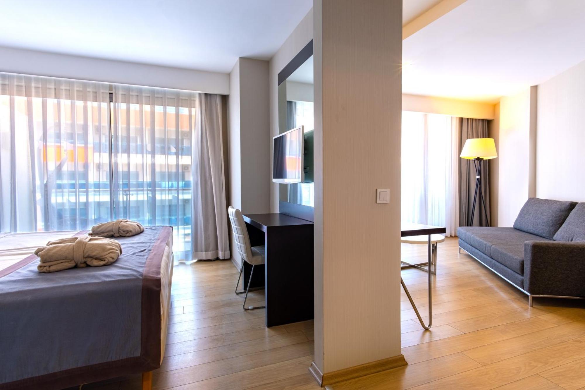Suite met uitzicht op het land