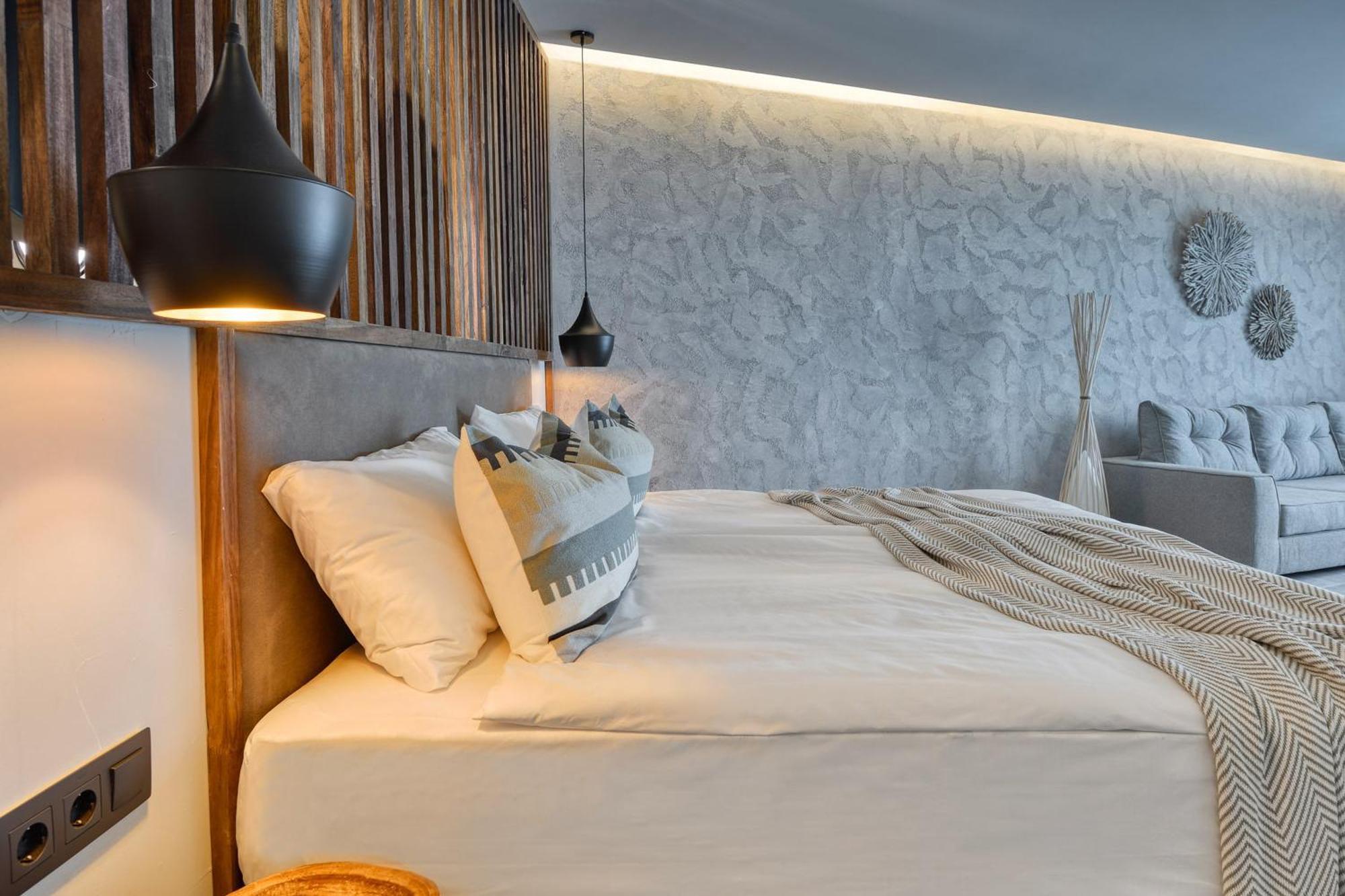 Superior Doppelzimmer mit seitlichem Meerblick – Kostenloser Zugang zum eigenen Strand und zum Aquapark