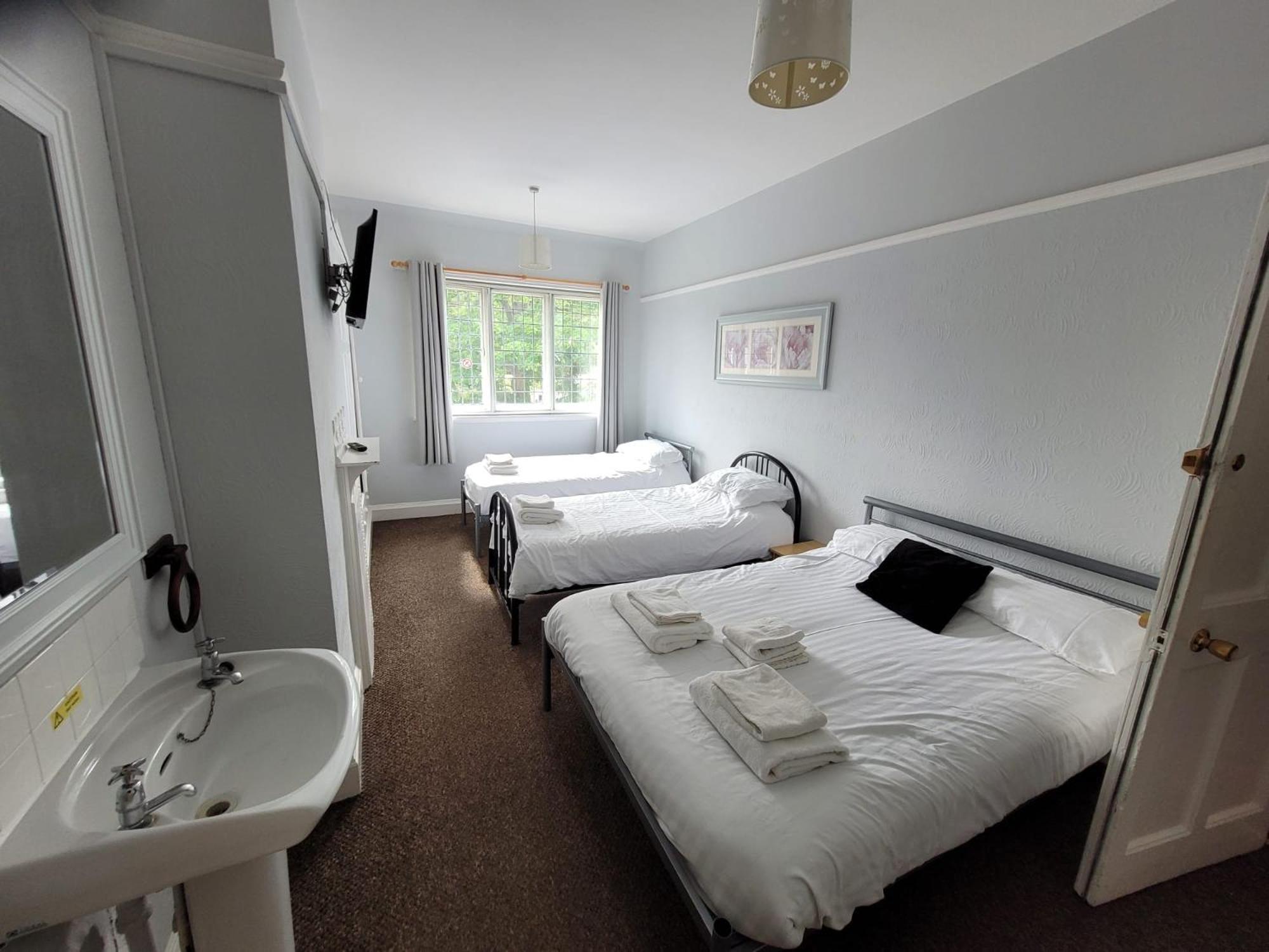 Family Room with Shared Bathroom
