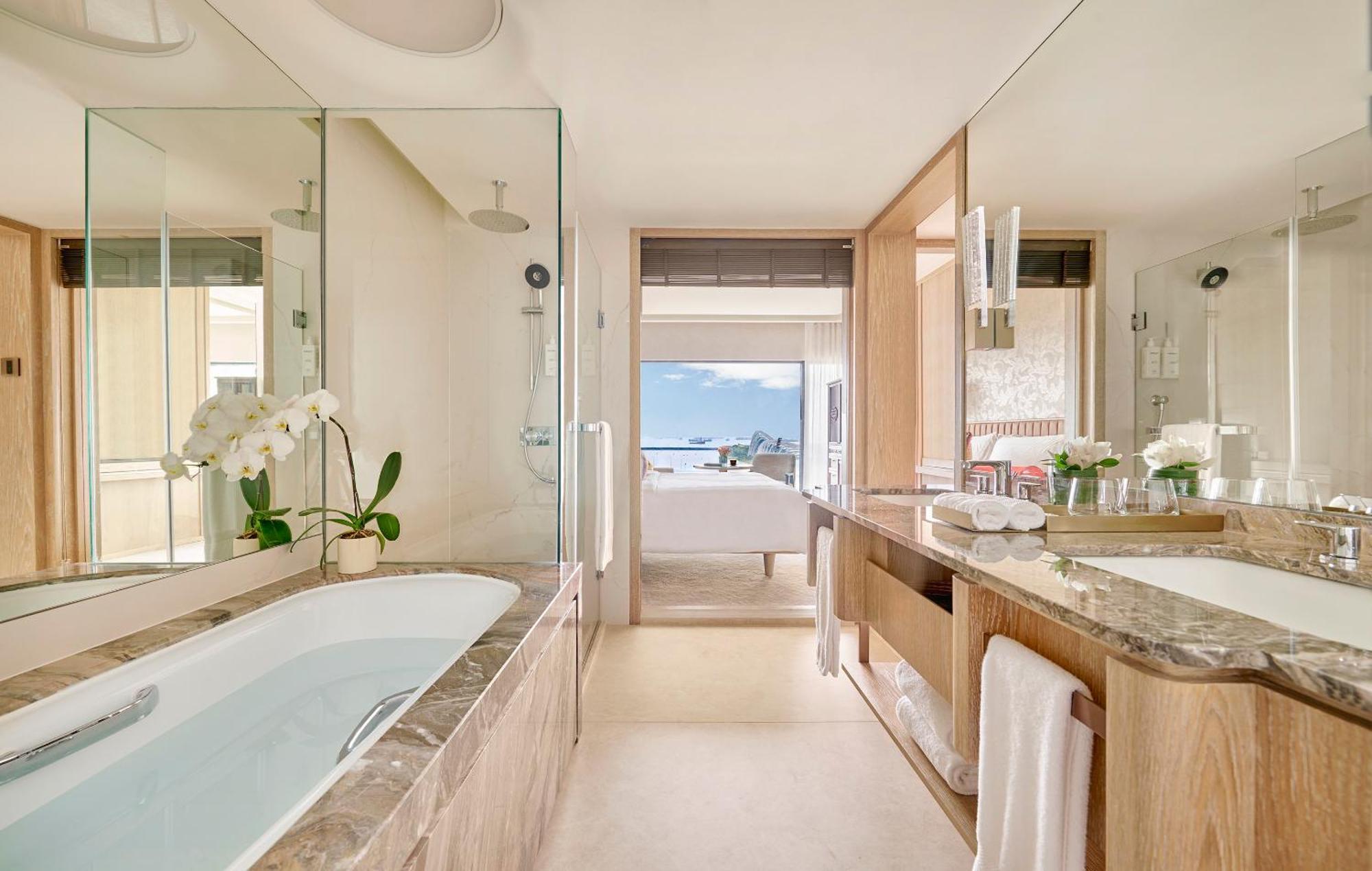 Habitación Doble (2 camas) con vistas al mar
