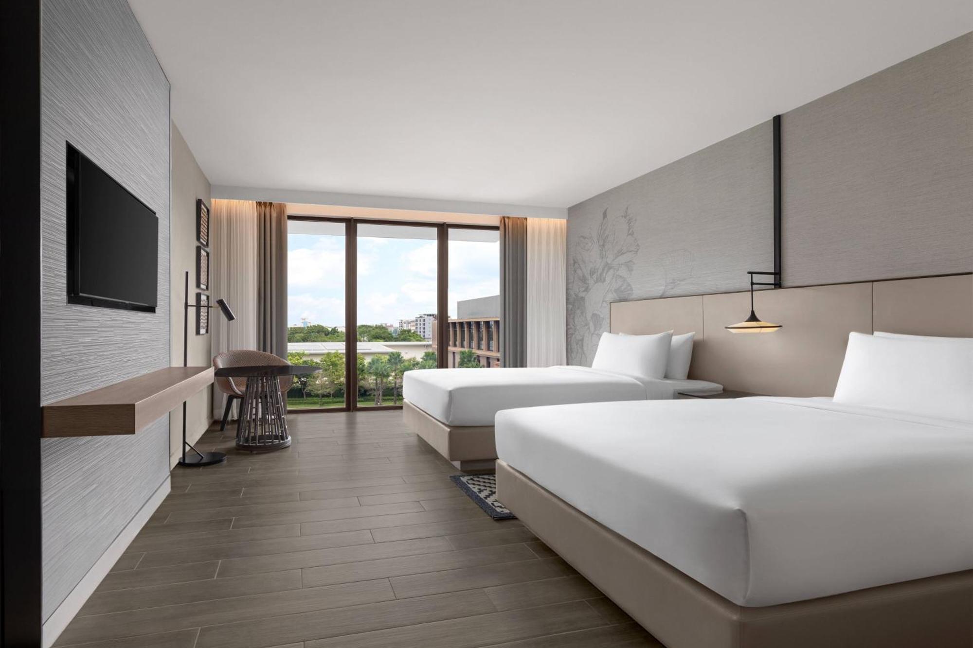 Deluxe Zimmer mit 2 Doppelbetten