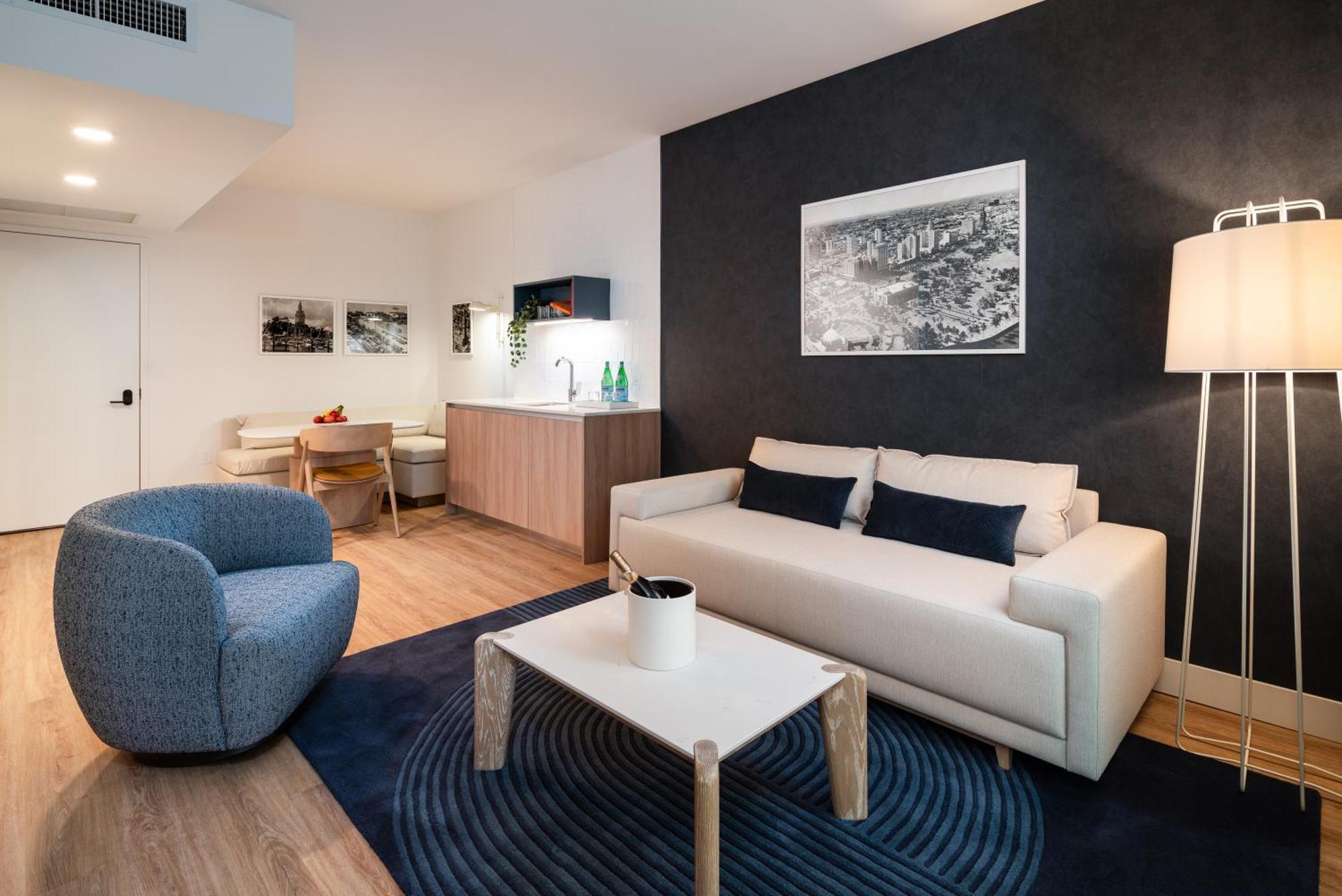 Suite 2 Chambres avec 3 Lits - Vue sur Ville