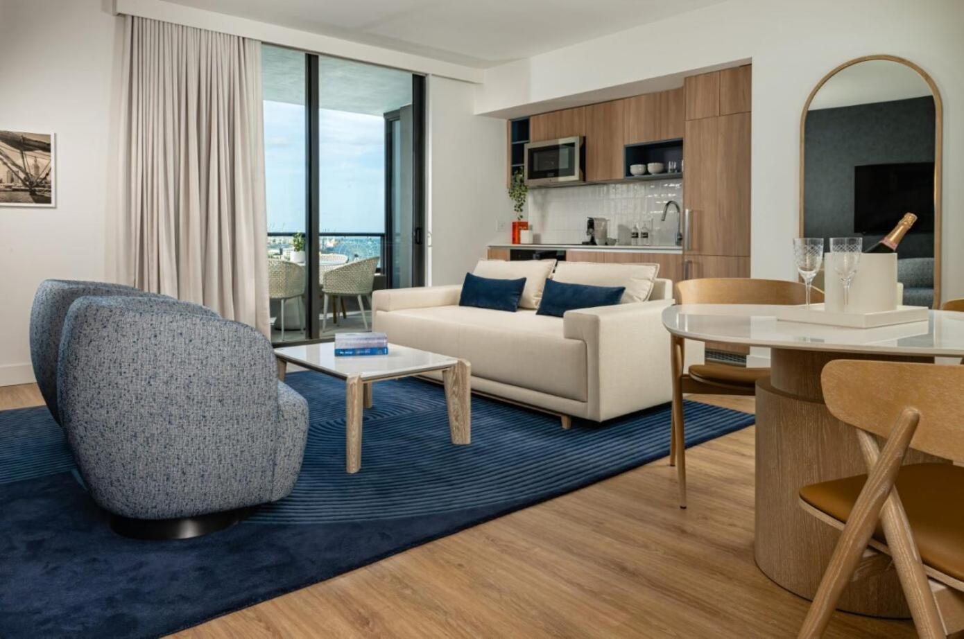 Résidences 2 Chambres avec Cuisine et Balcon - Vue Partielle sur Océan