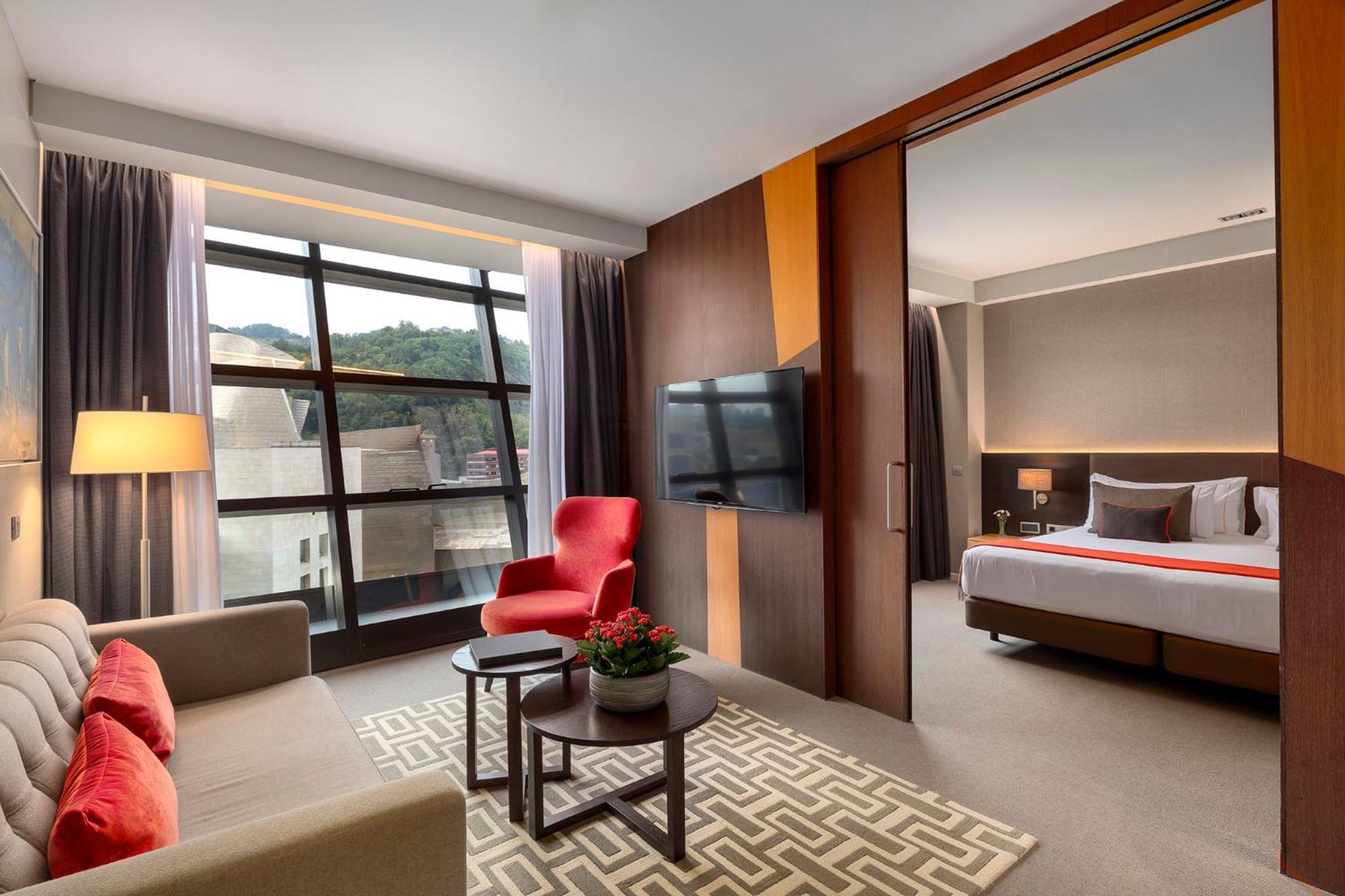 Deluxe Suite met uitzicht op het Guggenheim