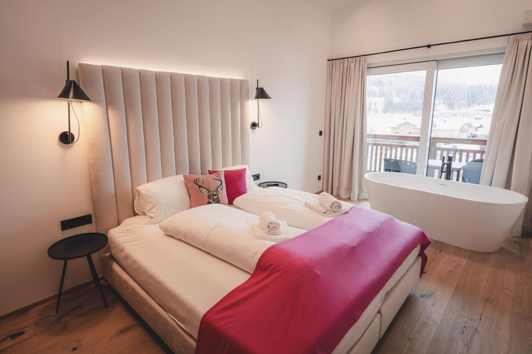 Suite mit Gartenblick