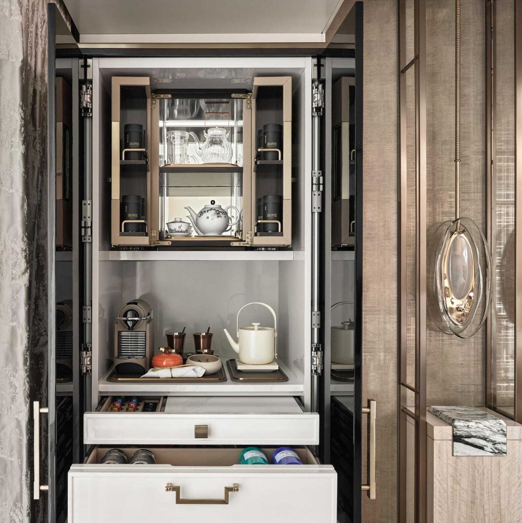 Acomodação Dupla Premier Sands com Cama Queen-size e Vista da Baía