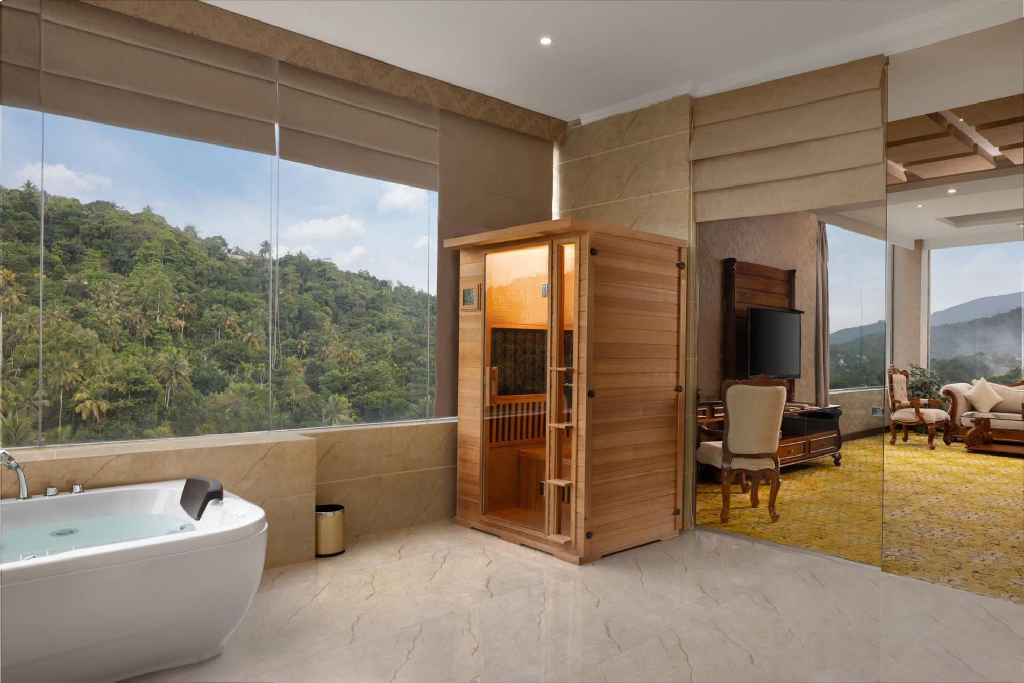 PRESIDENTIAL SUITE JACUZZI SAUNA