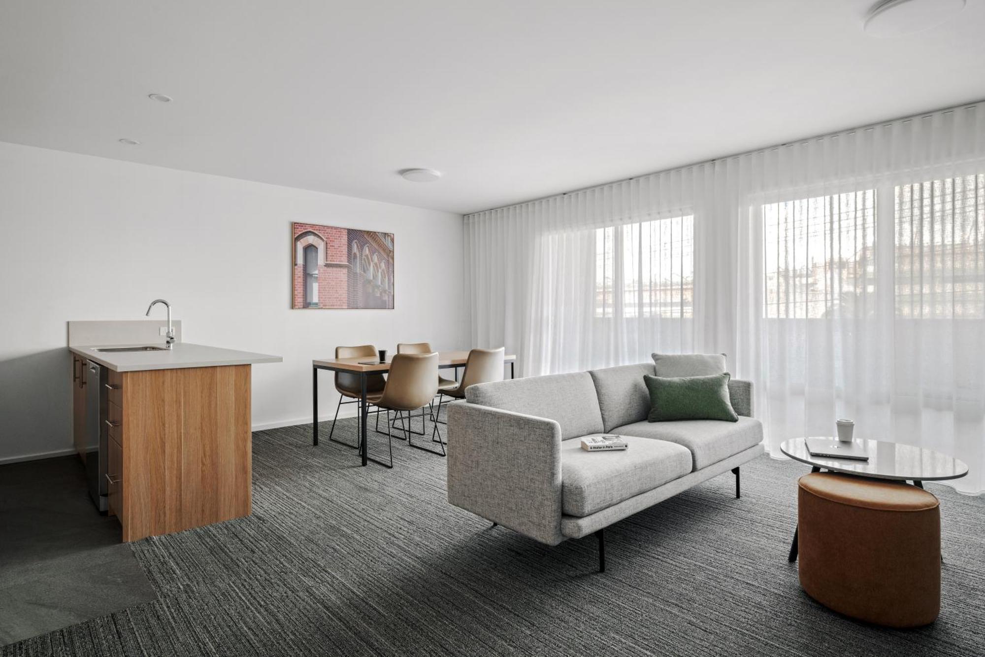One-Bedroom Apartment Balcony