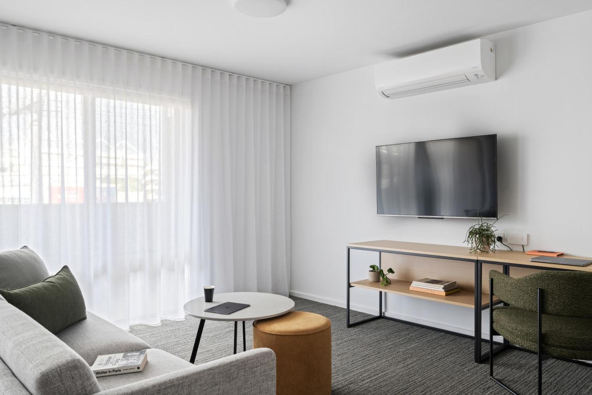 One-Bedroom Apartment Balcony