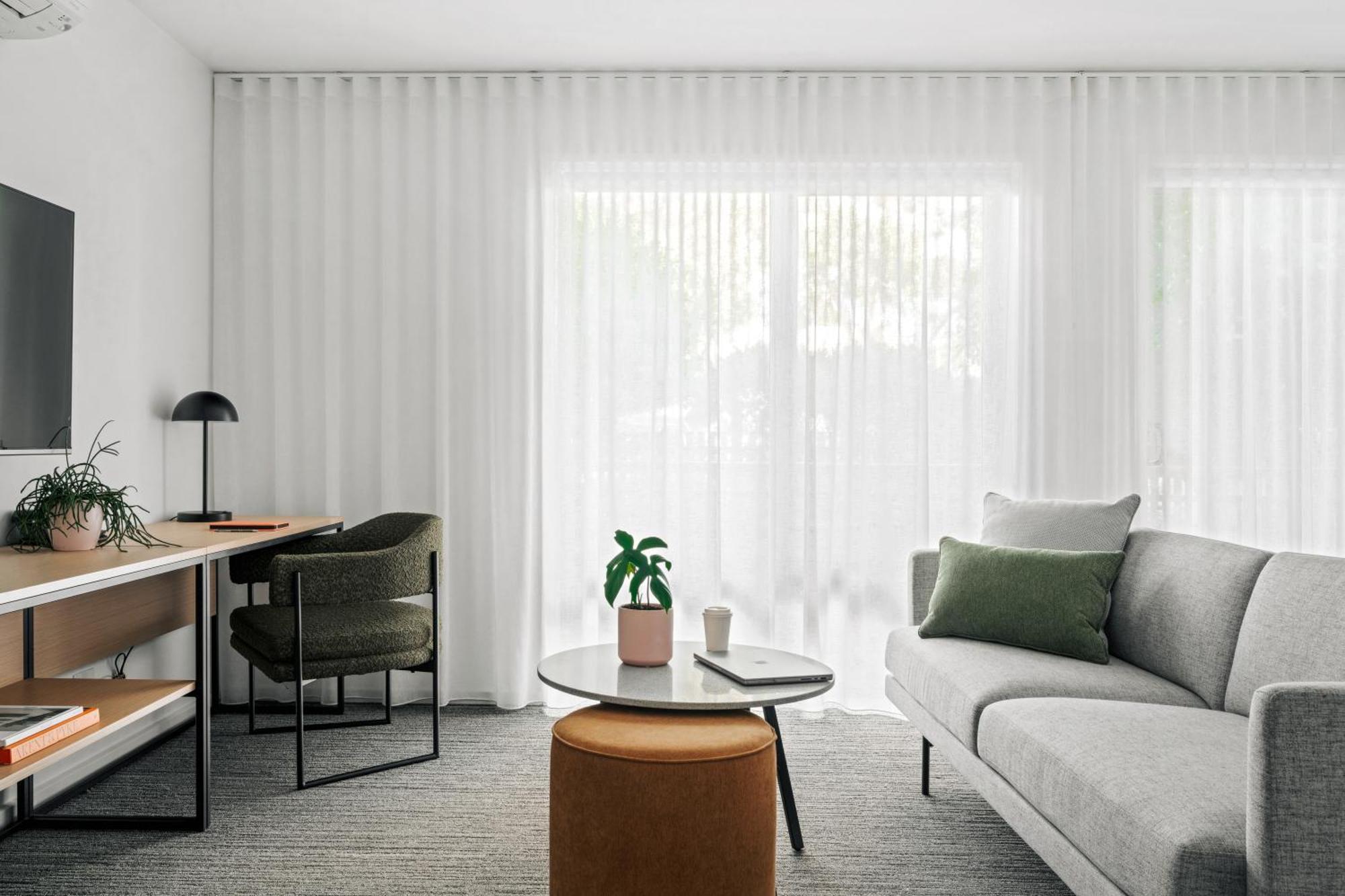 One-Bedroom Apartment Balcony
