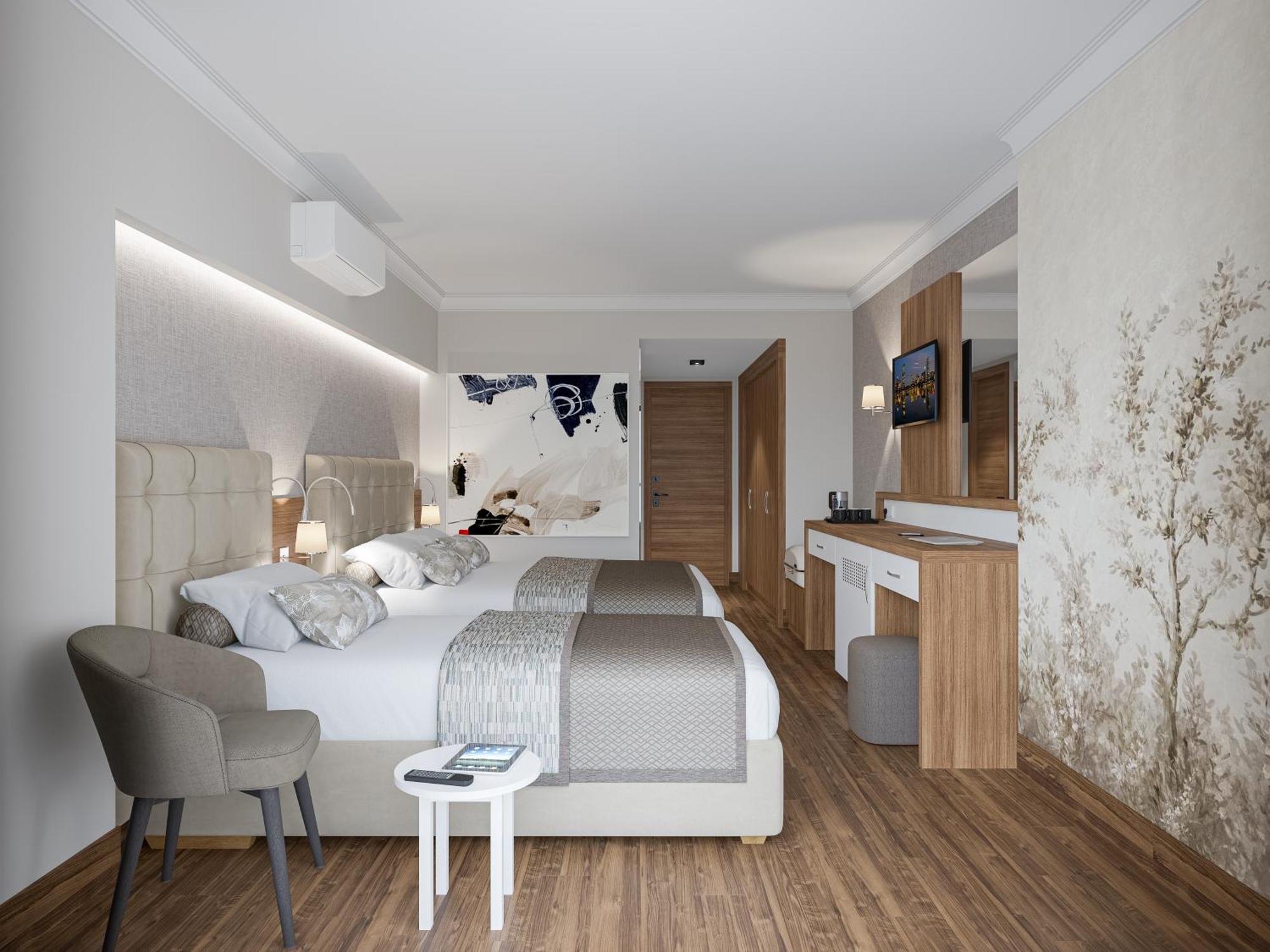 Standard Doppel-/Zweibettzimmer mit Landblick
