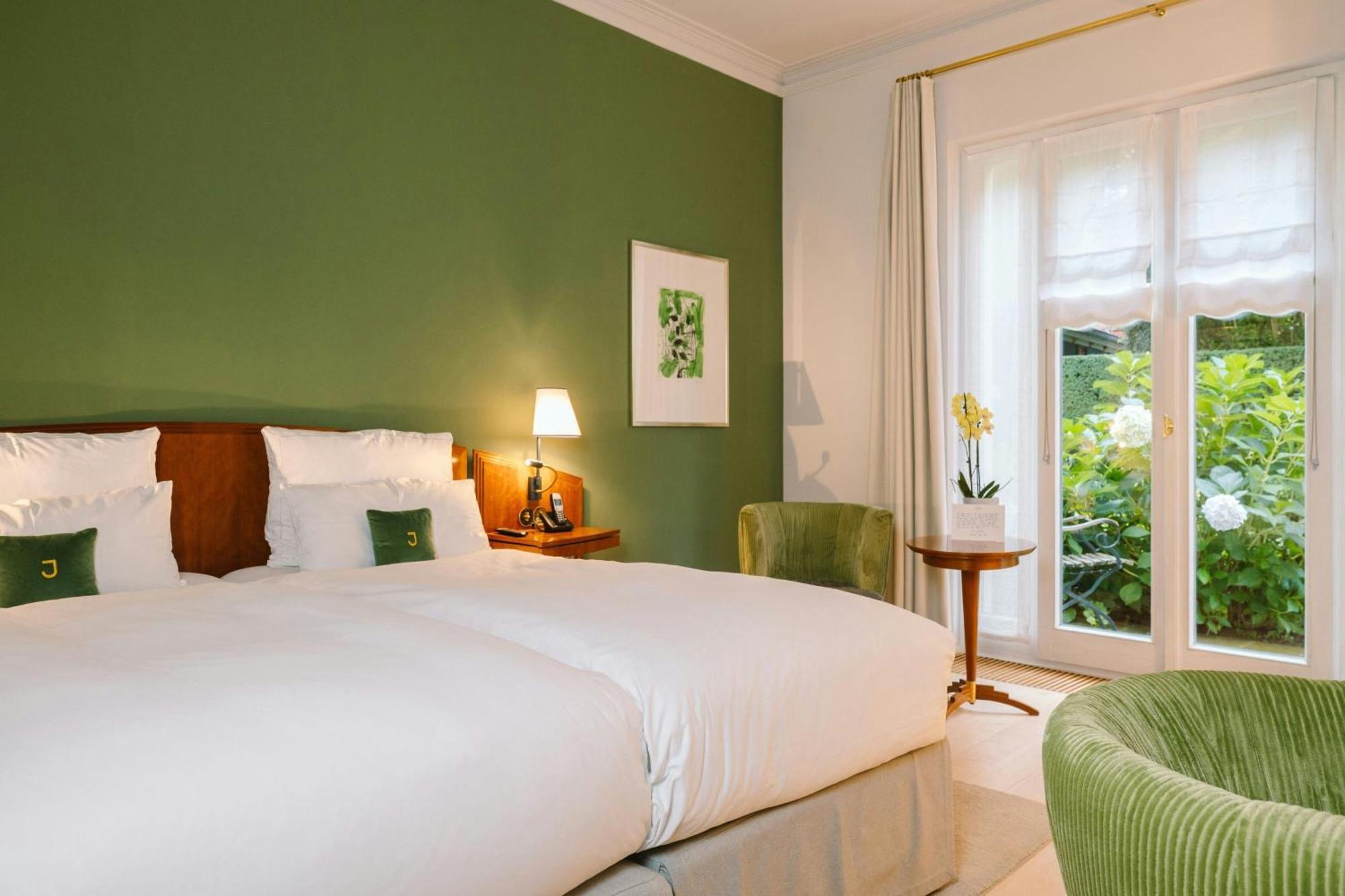 Deluxe Doppelzimmer mit Gartenblick