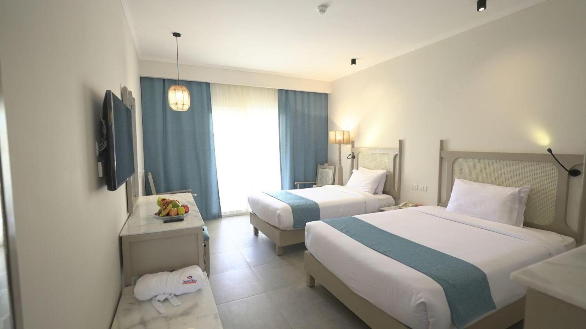 Deluxe Tweepersoonskamer met 1 of 2 Bedden en Uitzicht op Zee