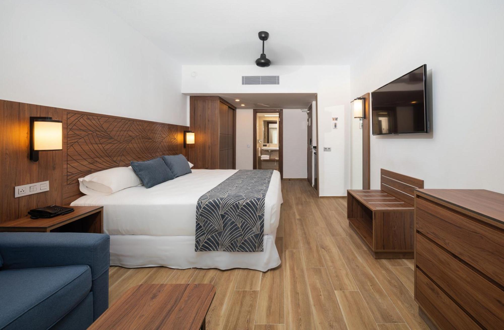 Doppelzimmer mit 2 Schlafzimmern und Gartenblick