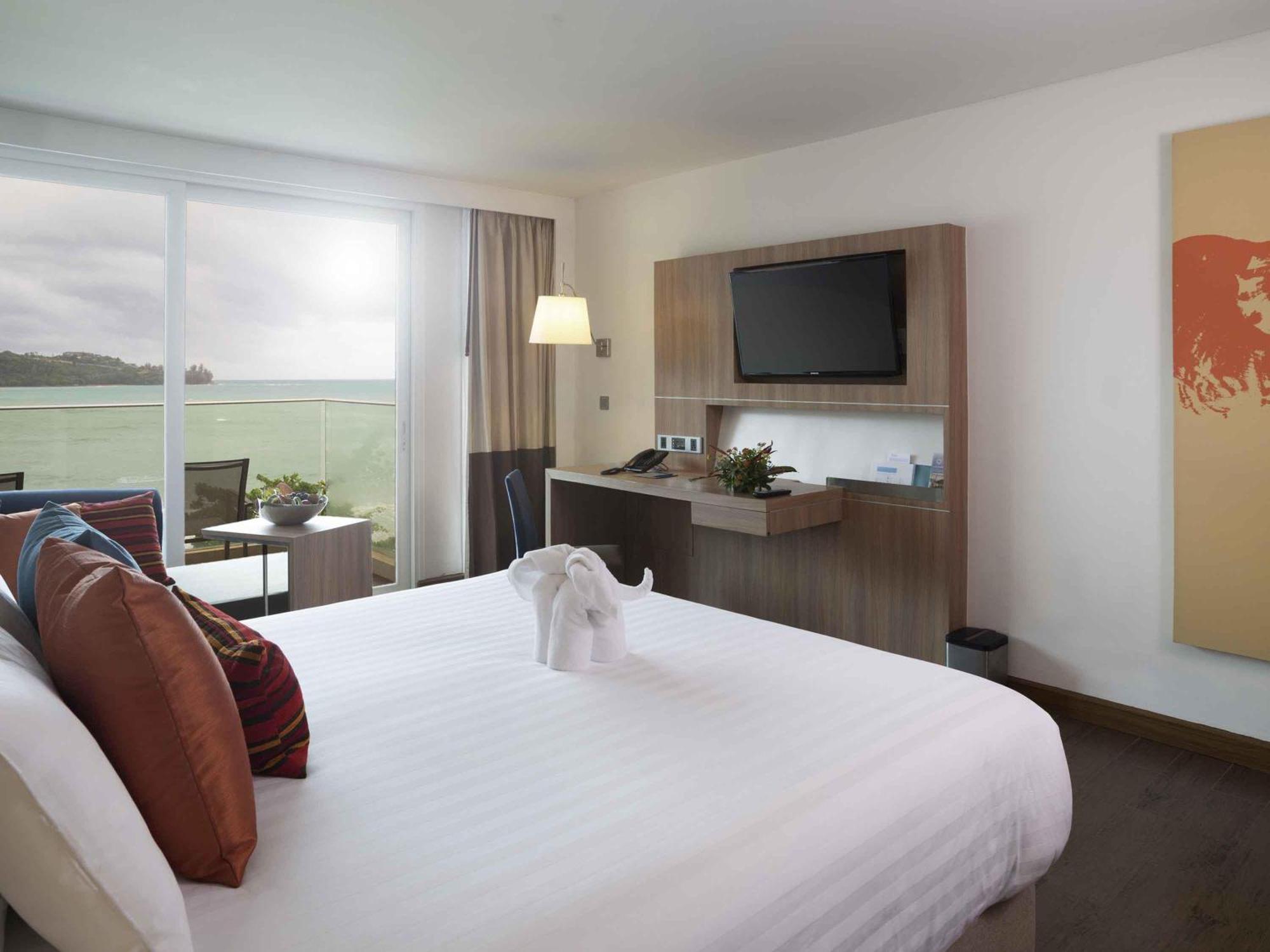 Kamer met Kingsize Bed en Uitzicht op de Oceaan