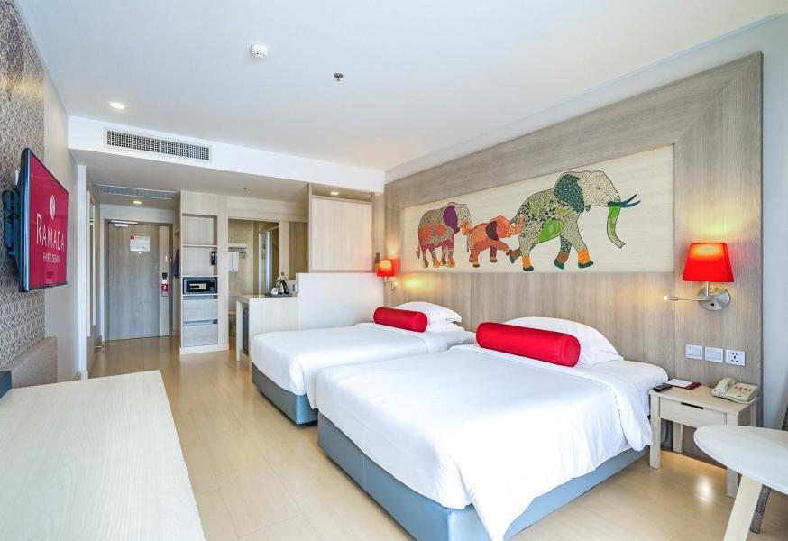 Habitación Doble Deluxe con vistas a la ciudad - 2 camas