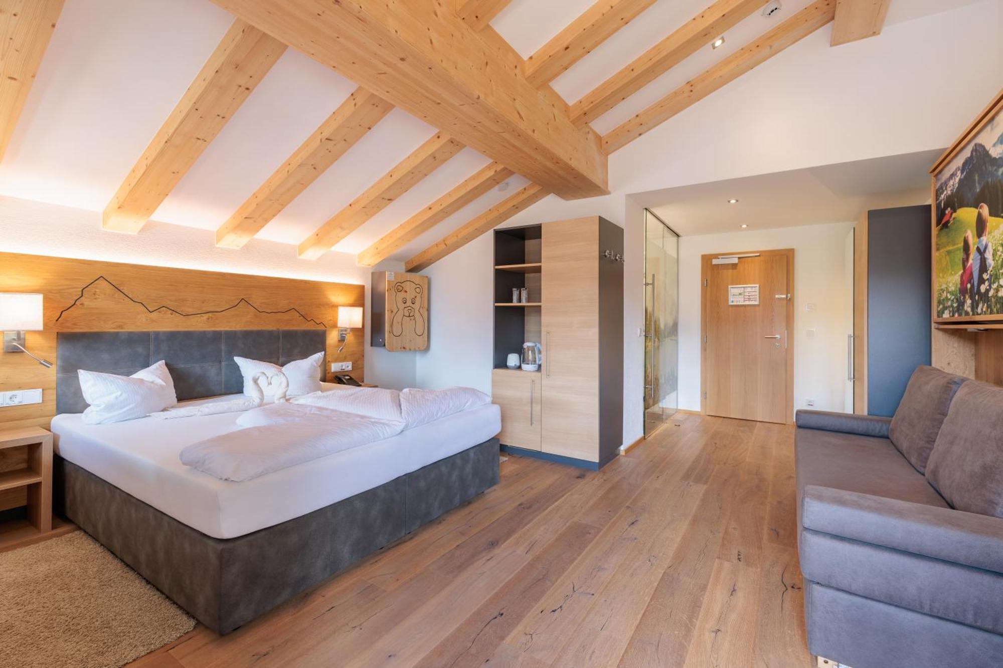 Doppelzimmer mit Bergblick