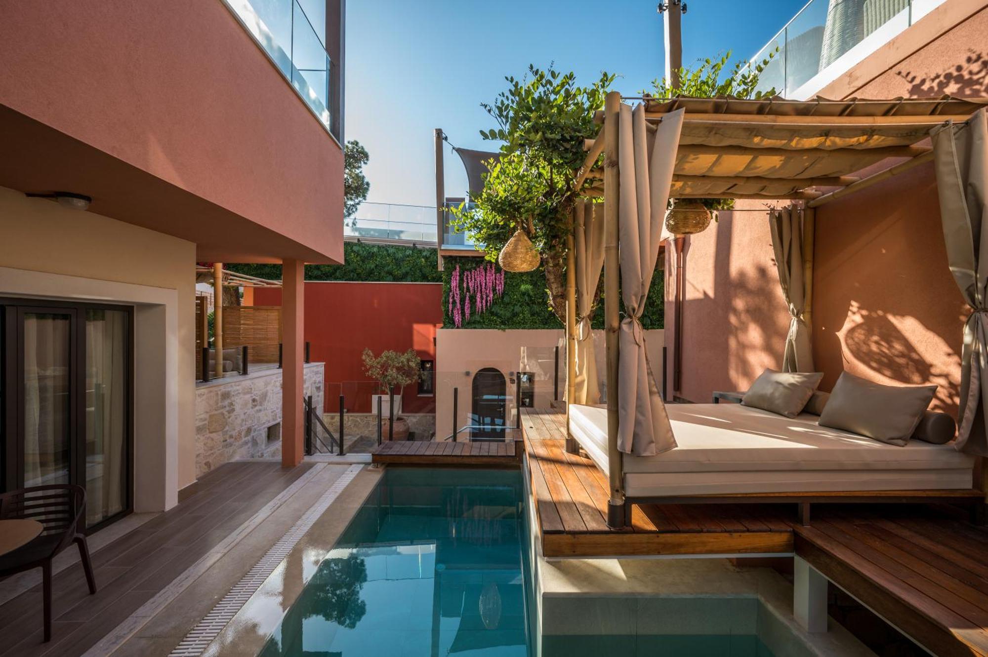 Chambre Premium avec Piscine Privée - Vue sur Terres Intérieures