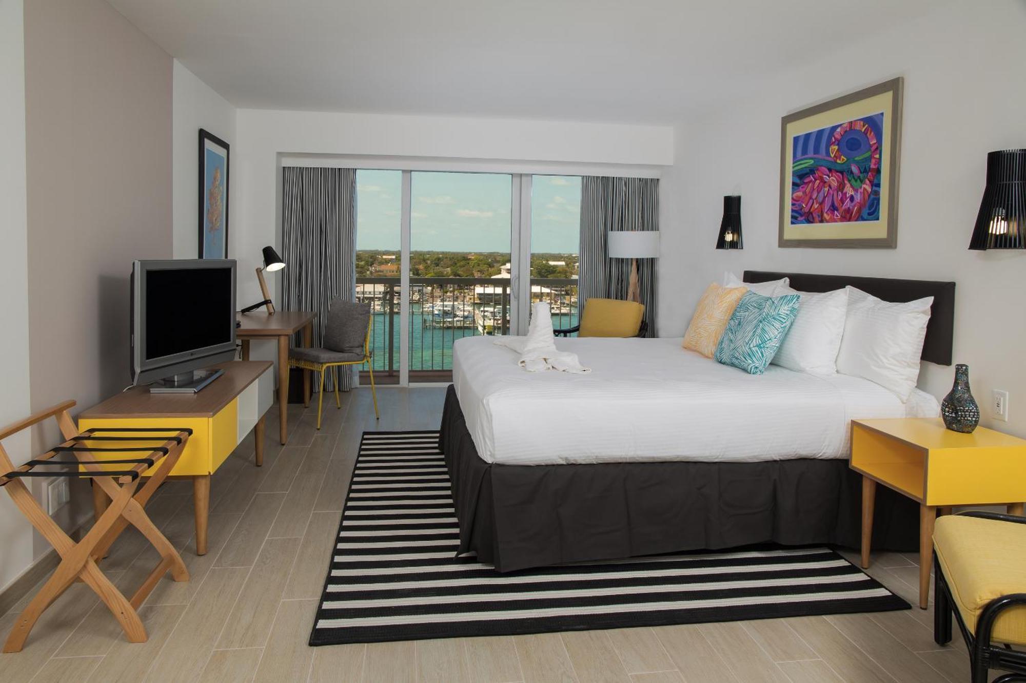Harbour Deluxe Zimmer mit Kingsize-Bett und Balkon