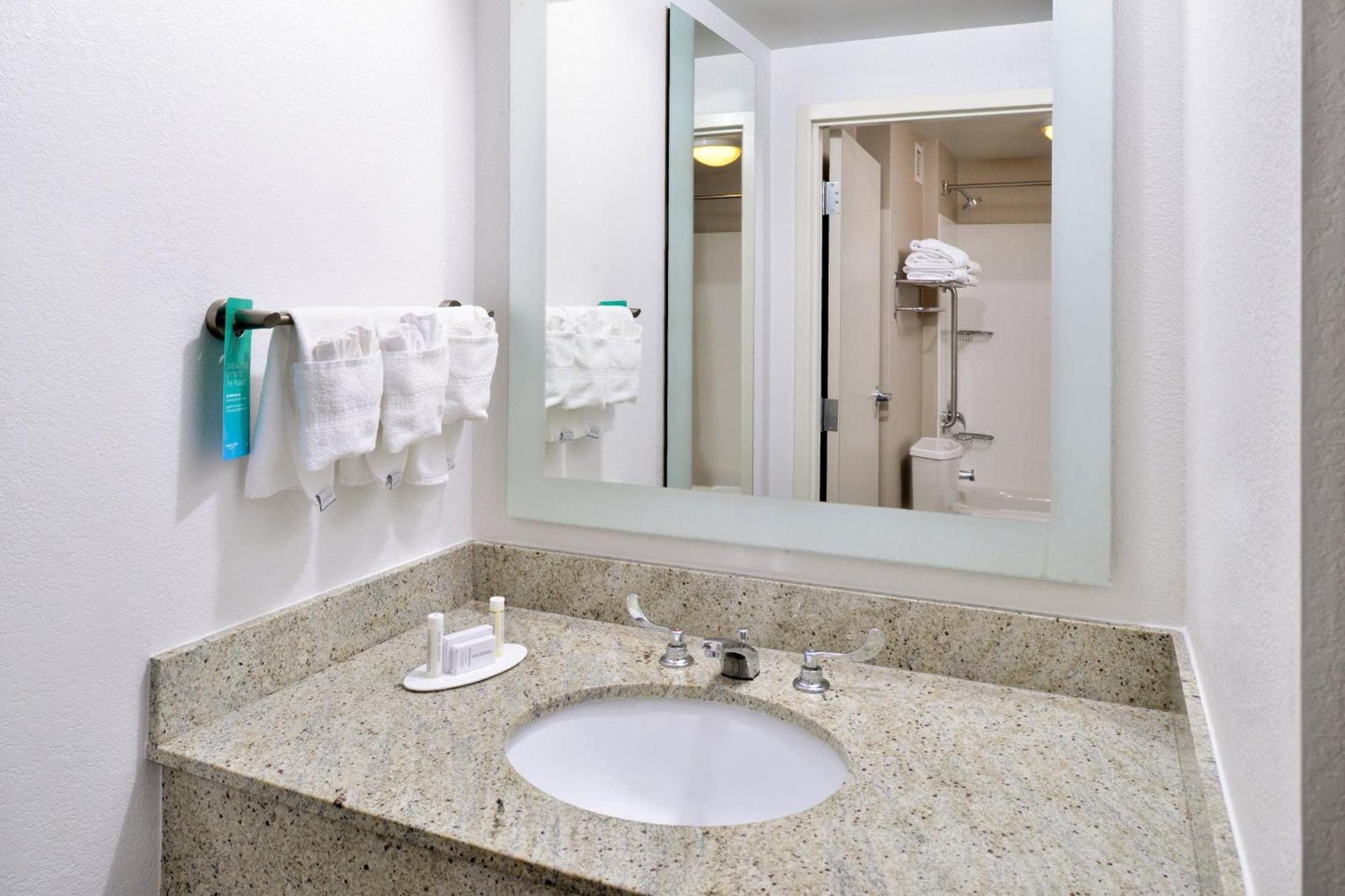 King Suite with Transfer Shower, Bathtub and Trundle Sofa - Mobility Access/Hearing Accessible