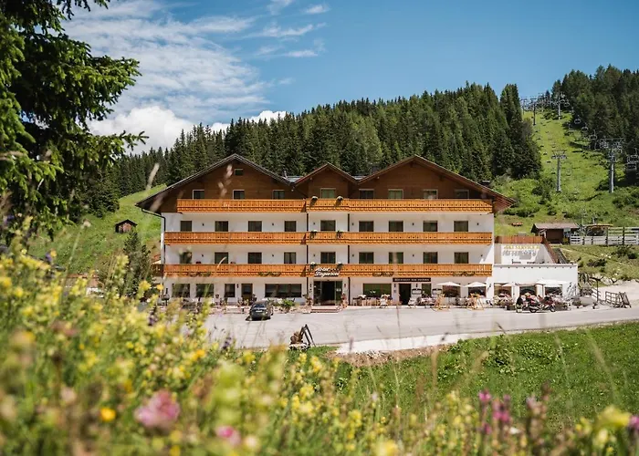 Laguscei Dolomites Mountain
