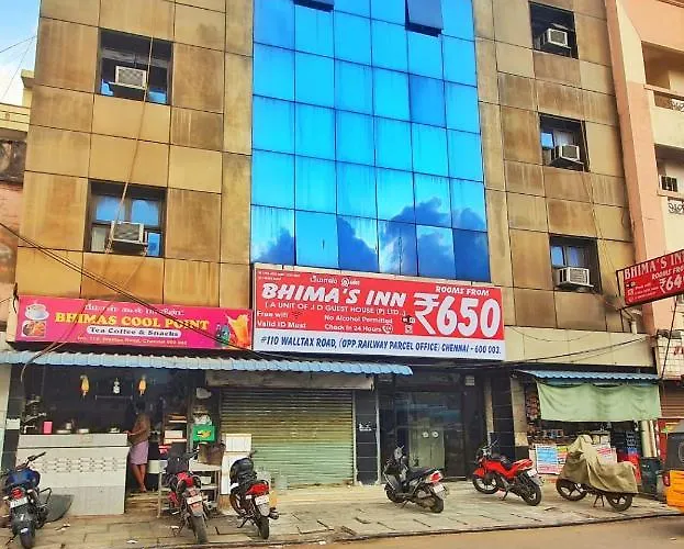 Сity center hotels Bhimas -Puratchi Thalaivar Dr M G Ramachandran Central Railway Station Chennai