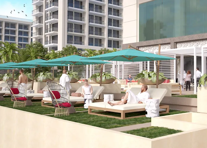 Beach hotel: Hilton Dubai Palm Jumeirah