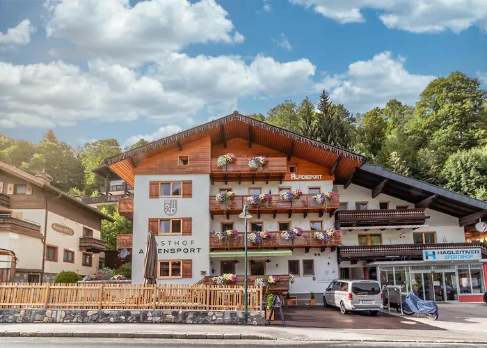 Centraal gelegen hotel: Gasthof Alpensport