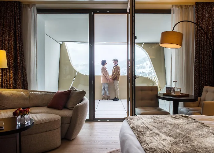 5 sterren hotel: AlpenGold Hotel Davos