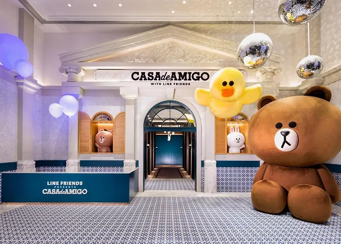 Hotels With Four Stars Line Friends Presents Casa De Amigo
