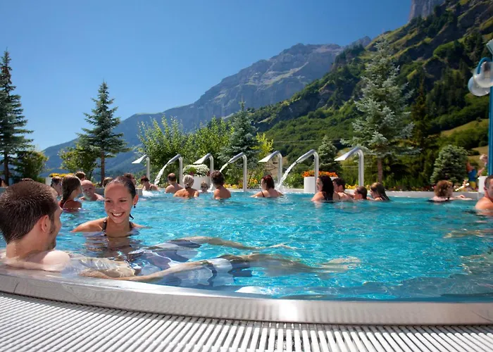 Familienhotels Alpenblick-Leukerbad-Therme