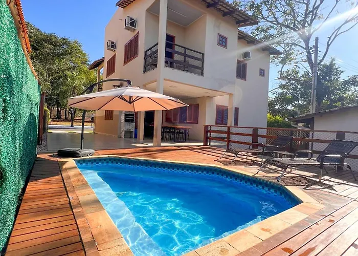 Casa espelho - 4 suítes em Pirenópolis