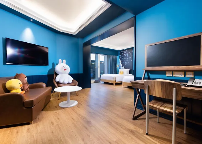 Hotels With Four Stars Line Friends Presents Casa De Amigo