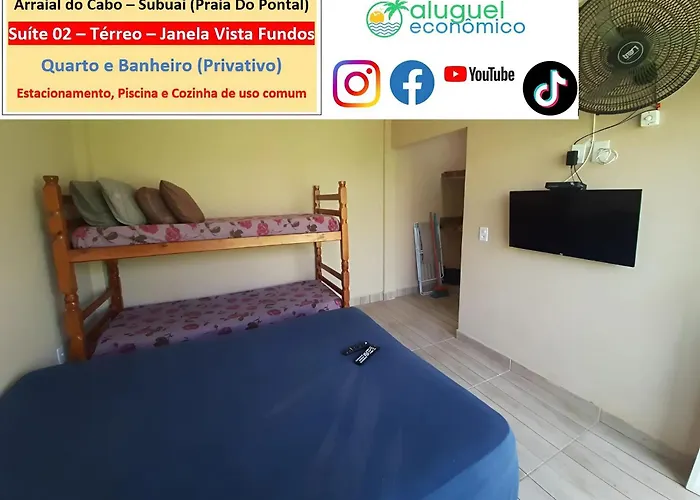 Arraial do Cabo – Subuai Village - Aluguel Econômico
