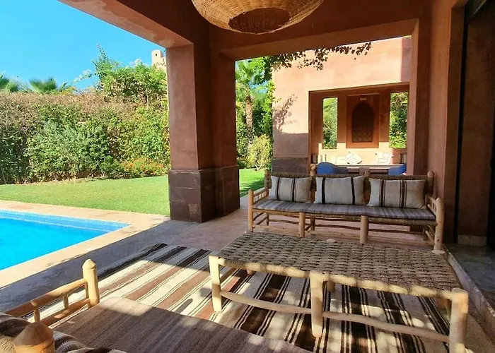 Villa avec piscine chauffée en option Palmeraie