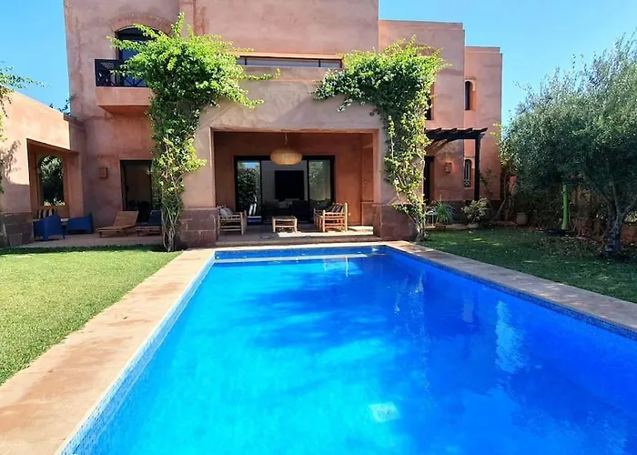 Villa avec piscine chauffée en option Palmeraie