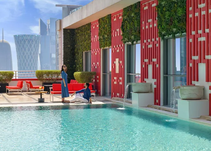 Jacuzzi-Hotel: Dusit Doha Hotel