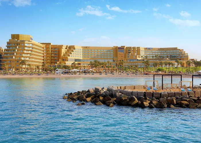 Hotel parque acuático: Hilton Hurghada Plaza Hotel