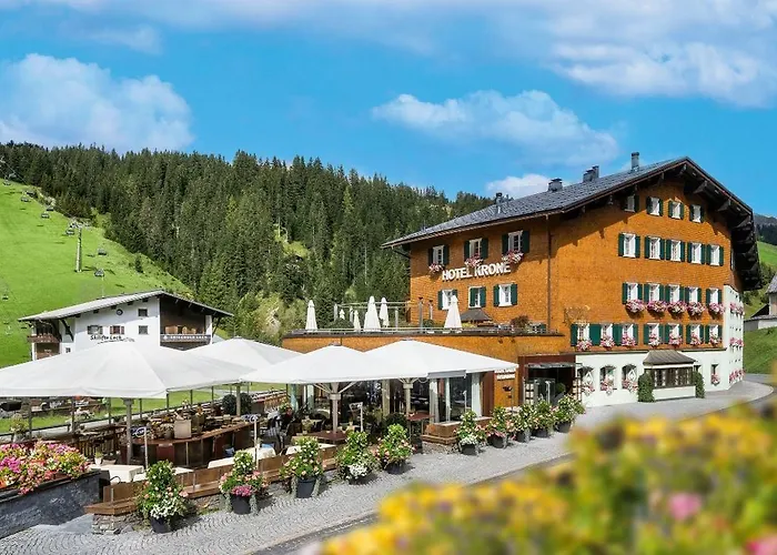 die Krone von Lech - Romantikhotel - Luxushotel in bester Lage