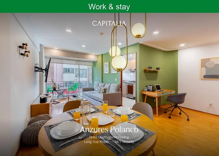 Apartahotel: Capitalia Anzures Polanco