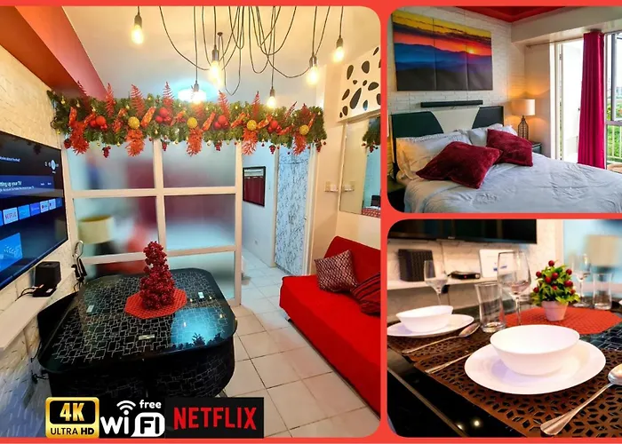 The Red Keep Condotel Tagaytay Cityland Prime Residences With 55In 4K Tv & Netflix