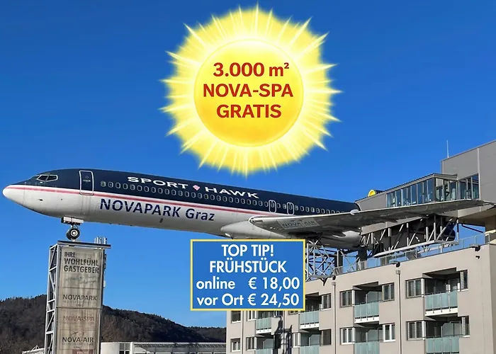 3 SterneHotel NOVAPARK Flugzeughotel