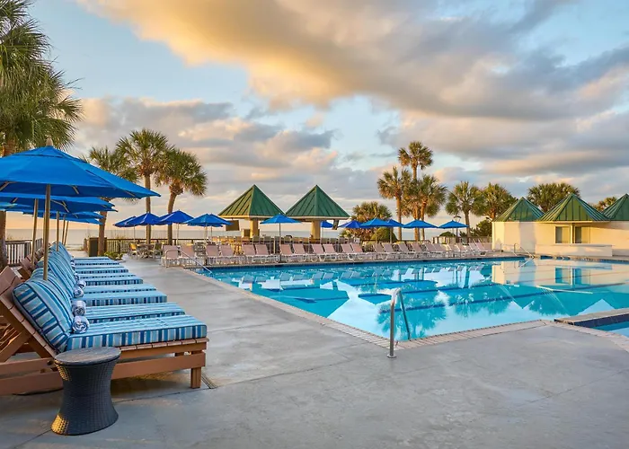 Hilton Beachfront & Spa Hilton Head Island Romantik Hotel