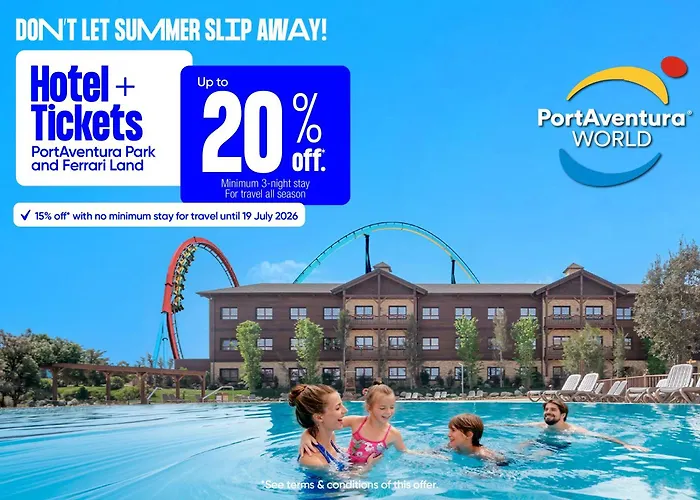 Portaventura Gold River - Includes Unlimited Access To Portaventura Park & 1 Access To Ferrari Land