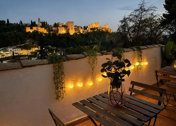 Alhambra en el Sacromonte