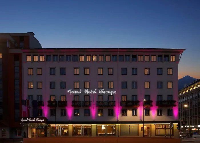Huisdiervriendelijk hotel: Grand Hotel Europa - Since 1869